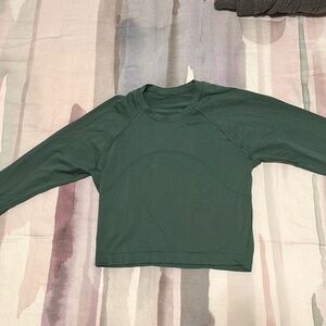 lululemon Swiftly Tech 2.0 Forest Green Long Sleeve Tee